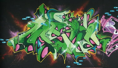 Graffiti Wall in Berlin - Photo by mist - mistie (2013)