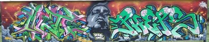 Graffiti Wall in Berlin - Photo by mist (2013)