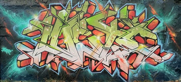 Graffiti Wall in Berlin - Photo by mist - mist (2013)