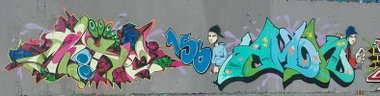 Graffiti Wall - Photo by mist - mist, amok, mrb (2012)