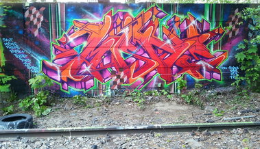 Graffiti Wall - Photo by mist - mist, pheps, basco (2014)