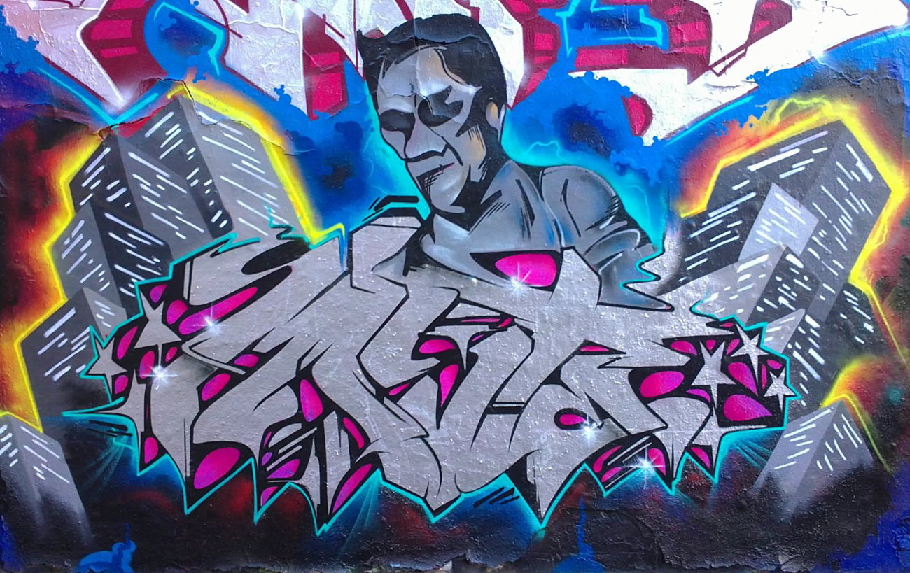 Graffiti Wall - Photo by mist - mist, mrb, atm