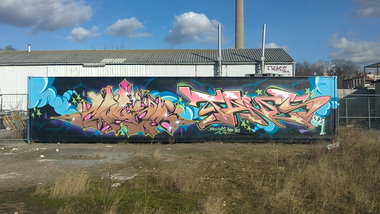 Graffiti Wall - Photo by mist - mist, tanes, mrb (2012)
