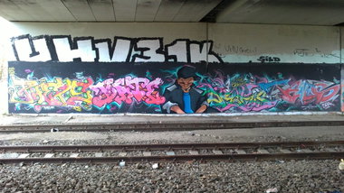 Graffiti Wall - Photo by mist - pheps, bate, mist (2012)