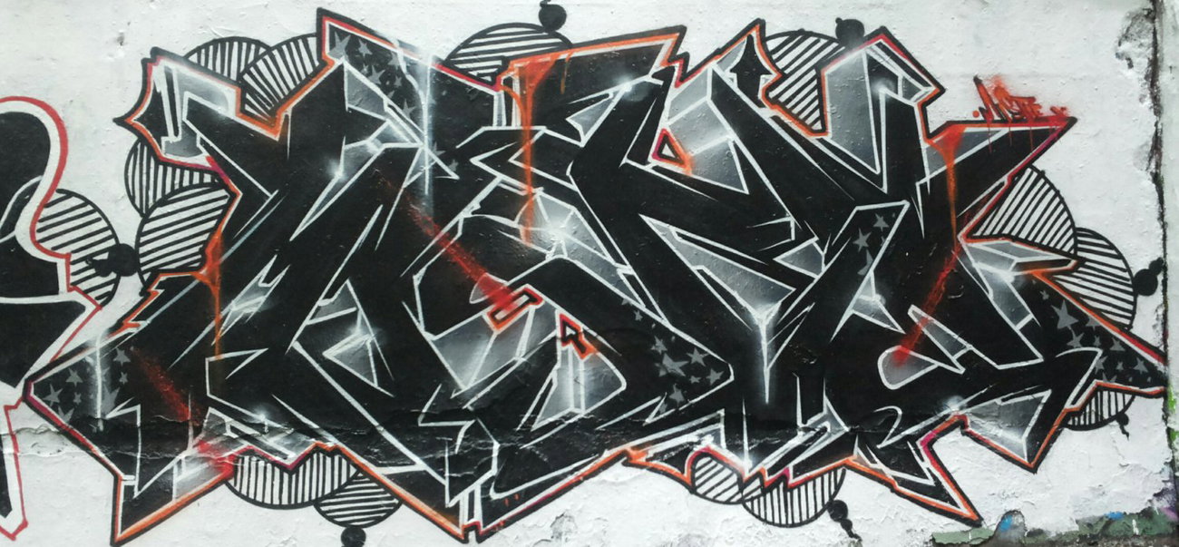 Graffiti Wall - Photo by mist - negativ, graffiti, mist (2014)