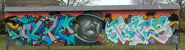 Graffiti Wall in Poland - Photo by mist - Mist, Pheps, MRB (2012)
