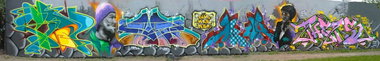 Graffiti Wall - Photo by mist - Stop, Teach, Tofu (2013)