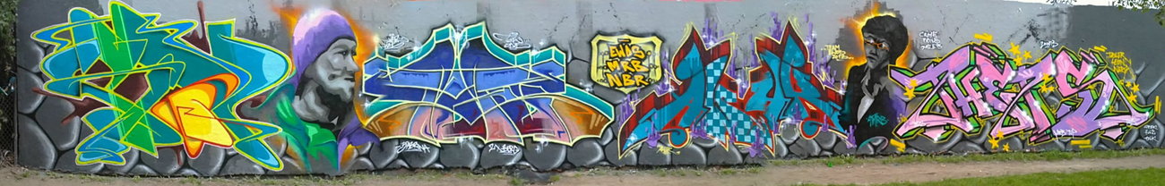 Graffiti Wall - Photo by mist - Stop, Teach, Tofu (2013)