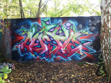 Graffiti Wall - Photo by mist - mist, mrb, berlin (2014)
