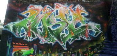 Graffiti Wall - Photo by mist - music, by, mist (2014)