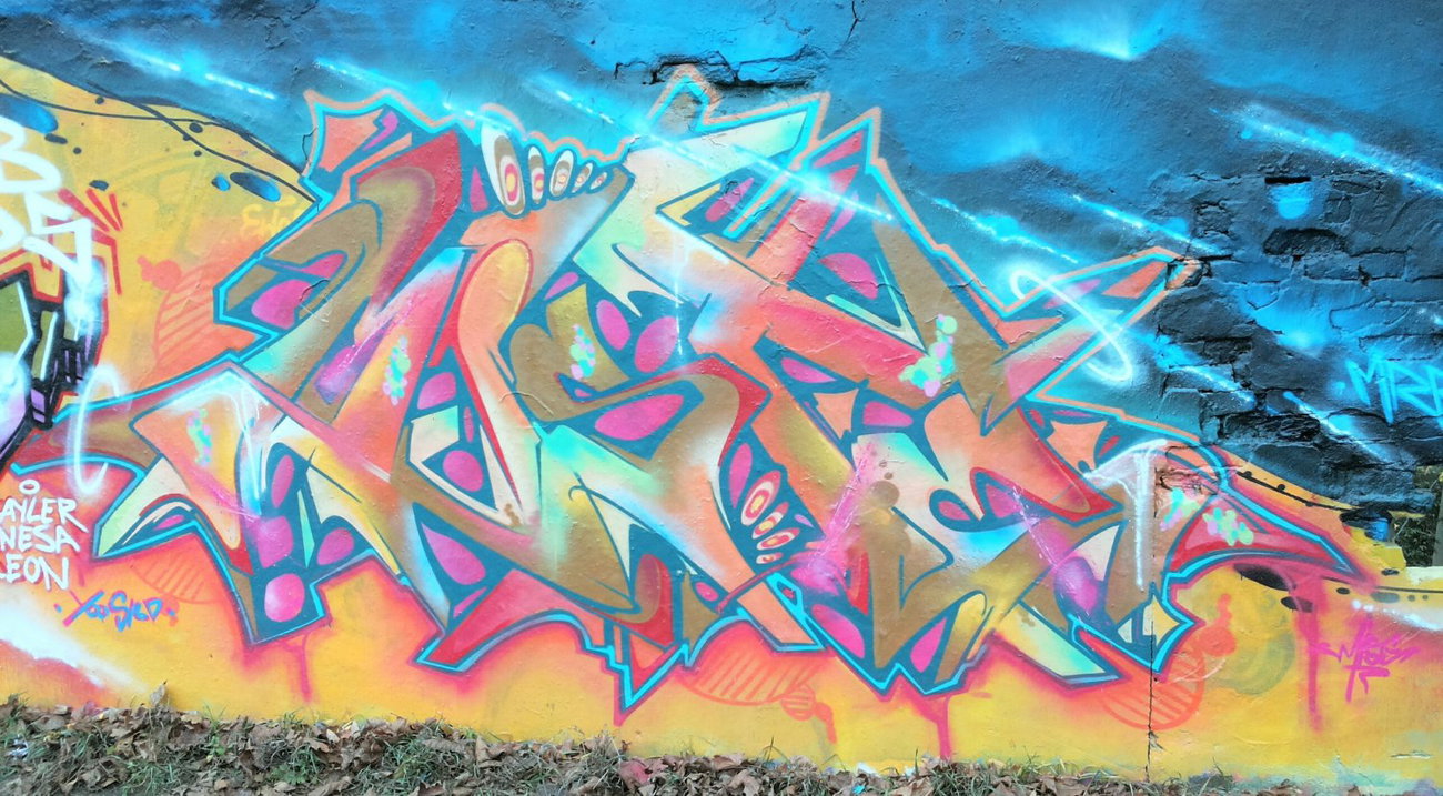 Graffiti Wall - Photo by mist - mist, mrb, berlin (2014)