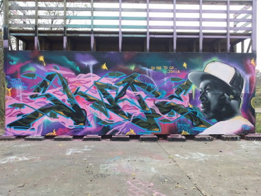 Graffiti Wall - Photo by mist - mist, skape, mrb (2014)
