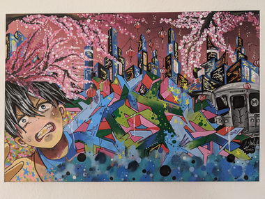 Graffiti Artwork in Berlin - Photo by mist (2024)