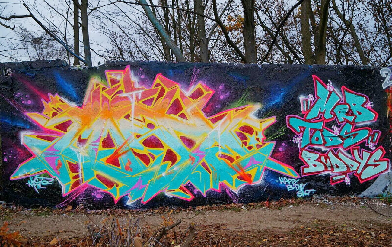 Graffiti Wall - Photo by mist - Mist, mrb, silt (2015)