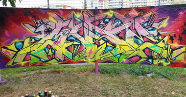 Graffiti Wall - Photo by mist (2020)