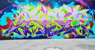 Graffiti Wall in Aschersleben - Photo by mist (2022)