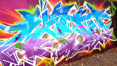 Graffiti Wall in Berlin - Photo by mist (2018)