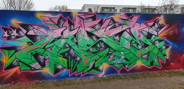 Graffiti Wall - Photo by mist (2020)
