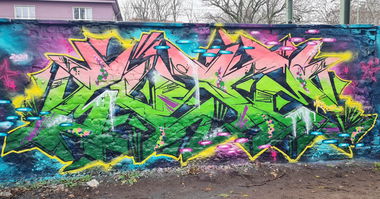 Graffiti Wall - Photo by mist (2021)