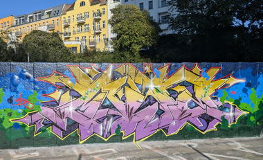 Graffiti Wall in Berlin - Photo by mist (2024)