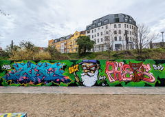 Graffiti Wall in Berlin - Photo by mist (2024)