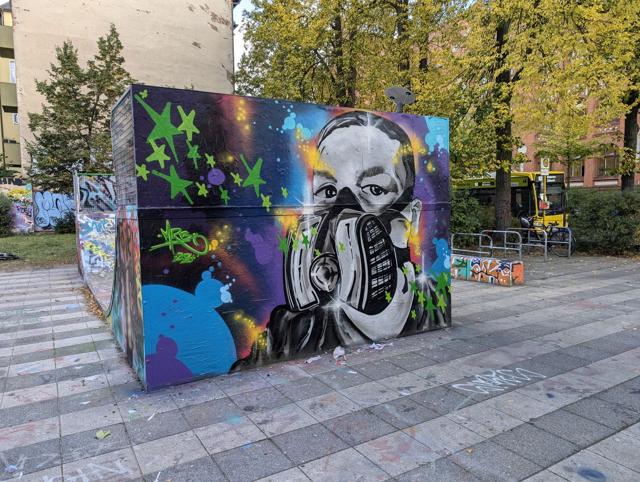 Graffiti Wall in Berlin - Photo by mist (2024)