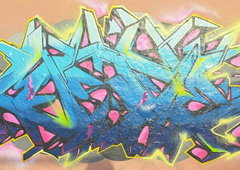 Graffiti Wall in berlin - Photo by mist - Mist, mrb (2015)
