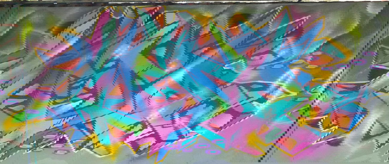 Graffiti Wall in berlin - Photo by mist - mist, mrb, qrek (2015)