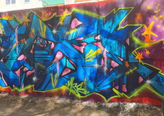 Graffiti Wall - Photo by mist (2022)