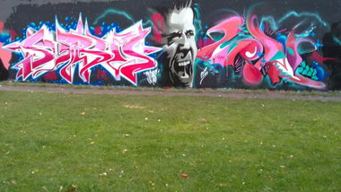 Graffiti Wall in Berlin - Photo by mist - syrus, mist, mrb (2013)