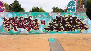 Graffiti Wall in Berlin - Photo by mist - Mist, pheps (2017)