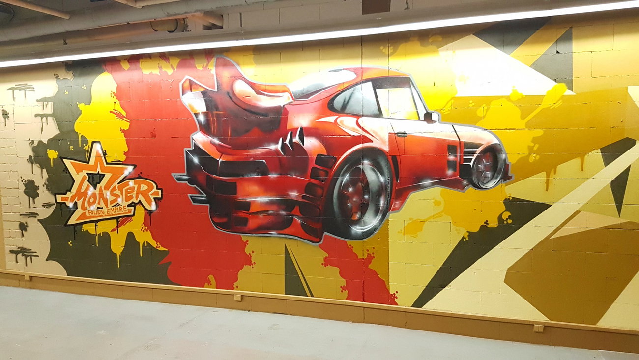 Graffiti Wall - Photo by mist - Mrb, mist