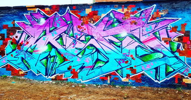 Graffiti Wall in Berlin - Photo by mist