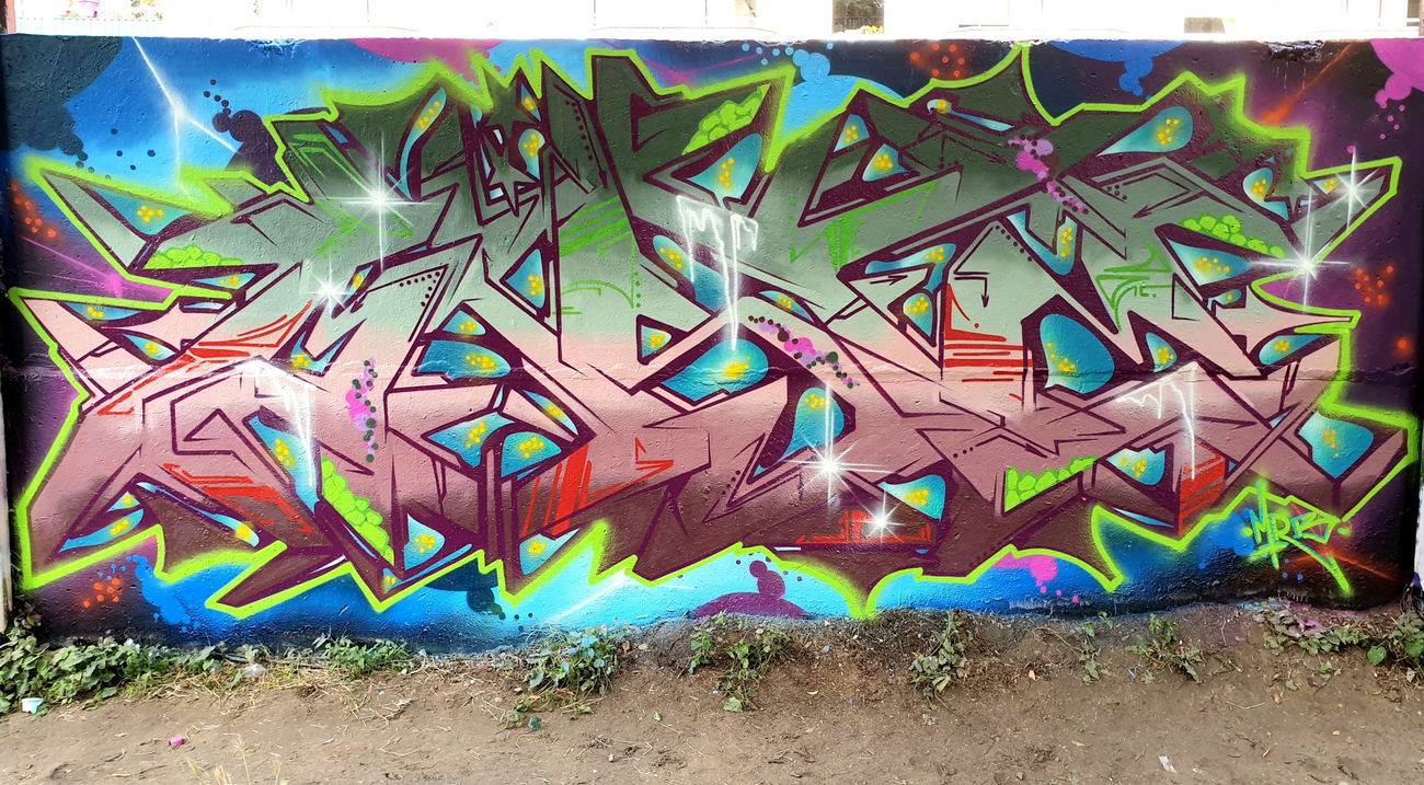 Graffiti Wall in Deutschland - Photo by mist - mrb (2019)