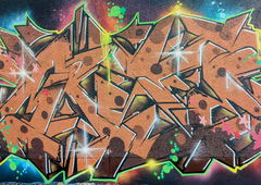 Graffiti Wall in Berlin - Photo by mist (2024)