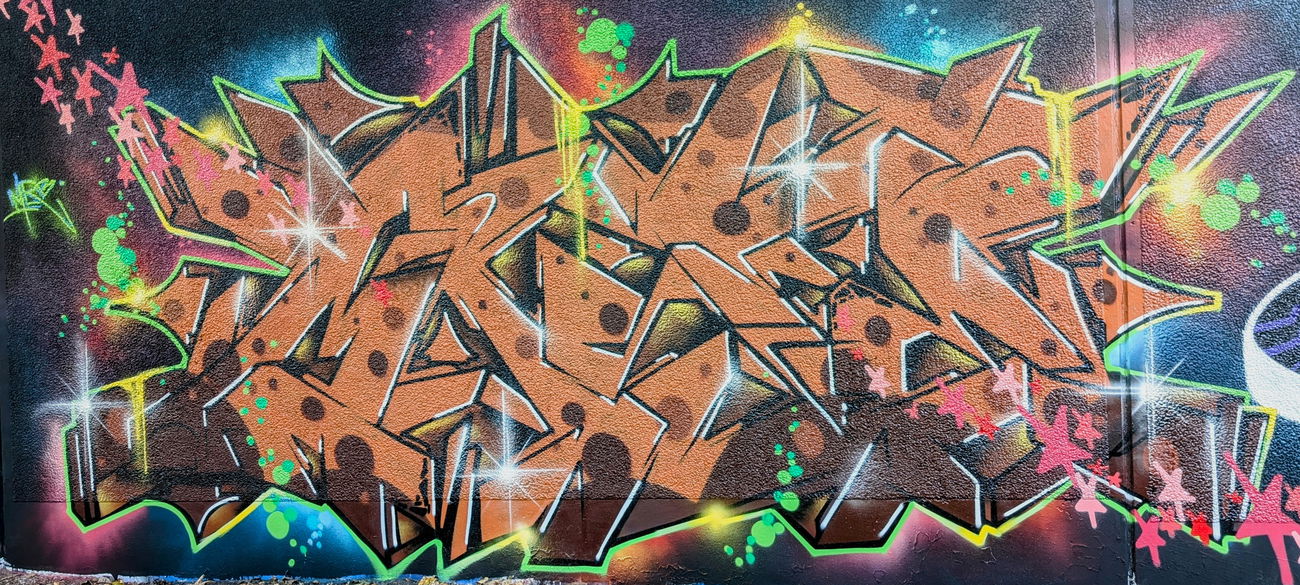 Graffiti Wall in Berlin - Photo by mist (2024)