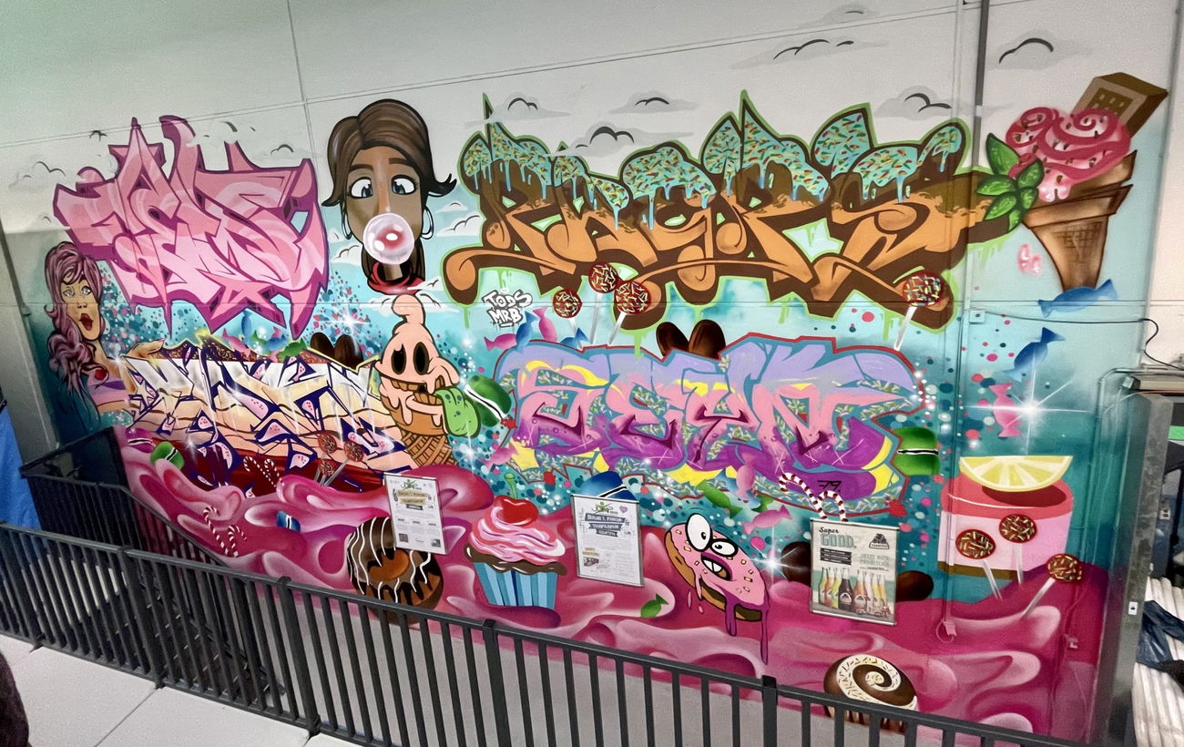 Graffiti Wall - Photo by mist (2021)