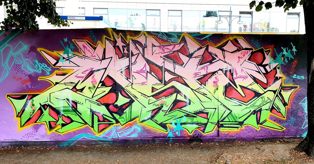 Graffiti Wall - Photo by mist (2019)