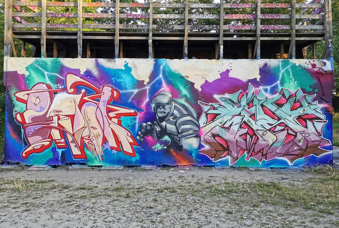 Graffiti Wall - Photo by mist (2020)