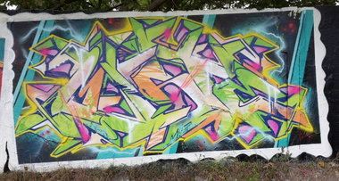 Graffiti Wall in 10365 - Photo by mist - Mist, mrb (2015)