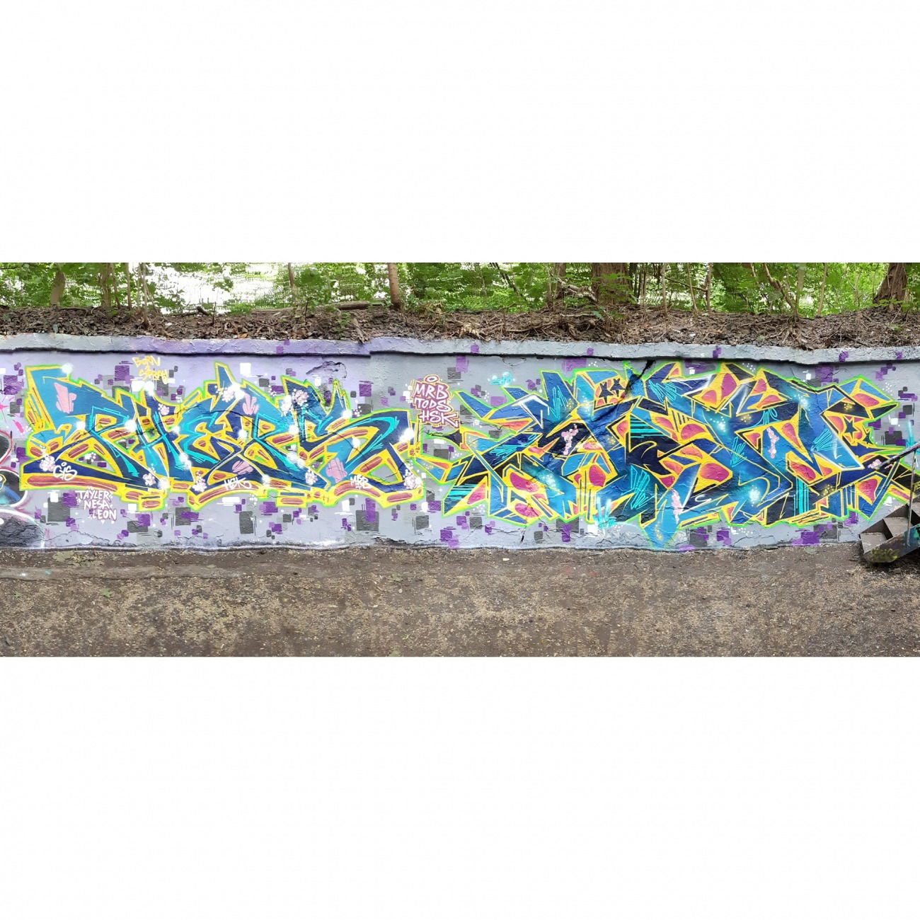 Graffiti Wall in Deutschland - Photo by mist (2018)