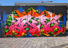 Graffiti Wall in Berlin - Photo by mist (2024)