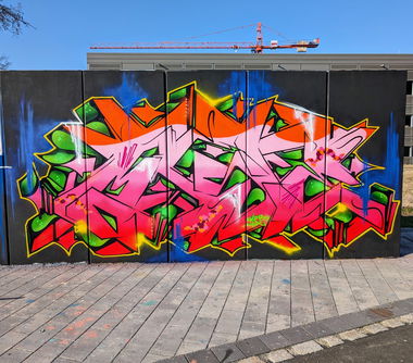 Graffiti Wall in Berlin - Photo by mist (2024)