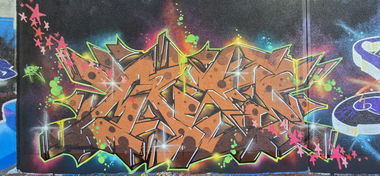 Graffiti Wall in Berlin - Photo by mist (2024)