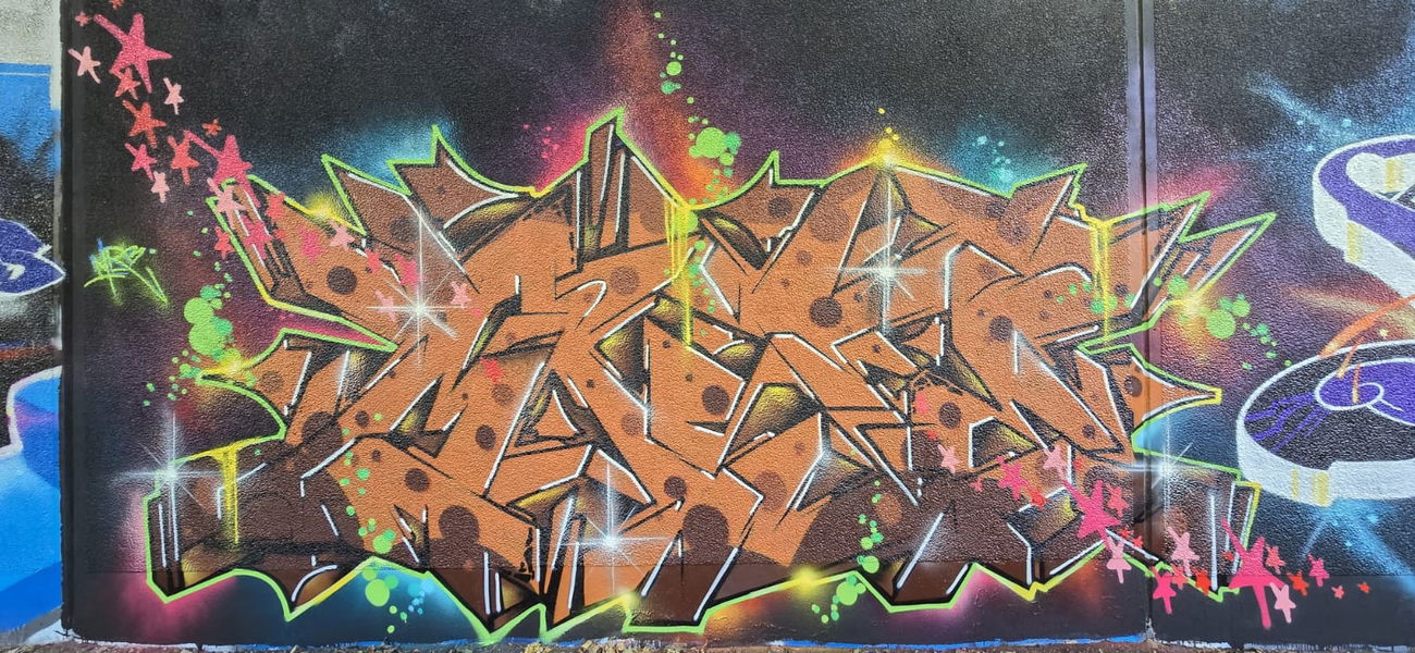 Graffiti Wall in Berlin - Photo by mist (2024)