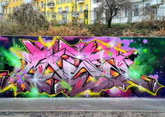 Graffiti Wall in Berlin - Photo by mist (2023)