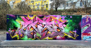 Graffiti Wall in Berlin - Photo by mist (2023)