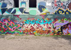 Graffiti Wall - Photo by mist (2021)