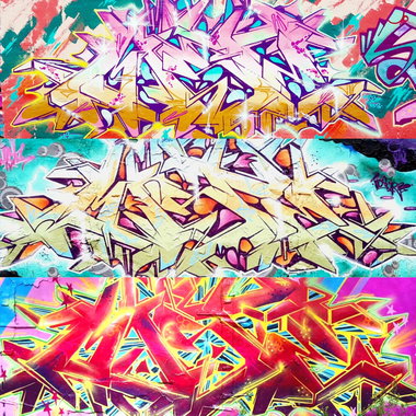 Graffiti Wall in Berlin - Photo by mist - Mist, mrb, tods (2017)