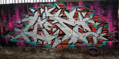 Graffiti Bombing in 10365 - Photo by mist - Mist, mist, mrb (2016)